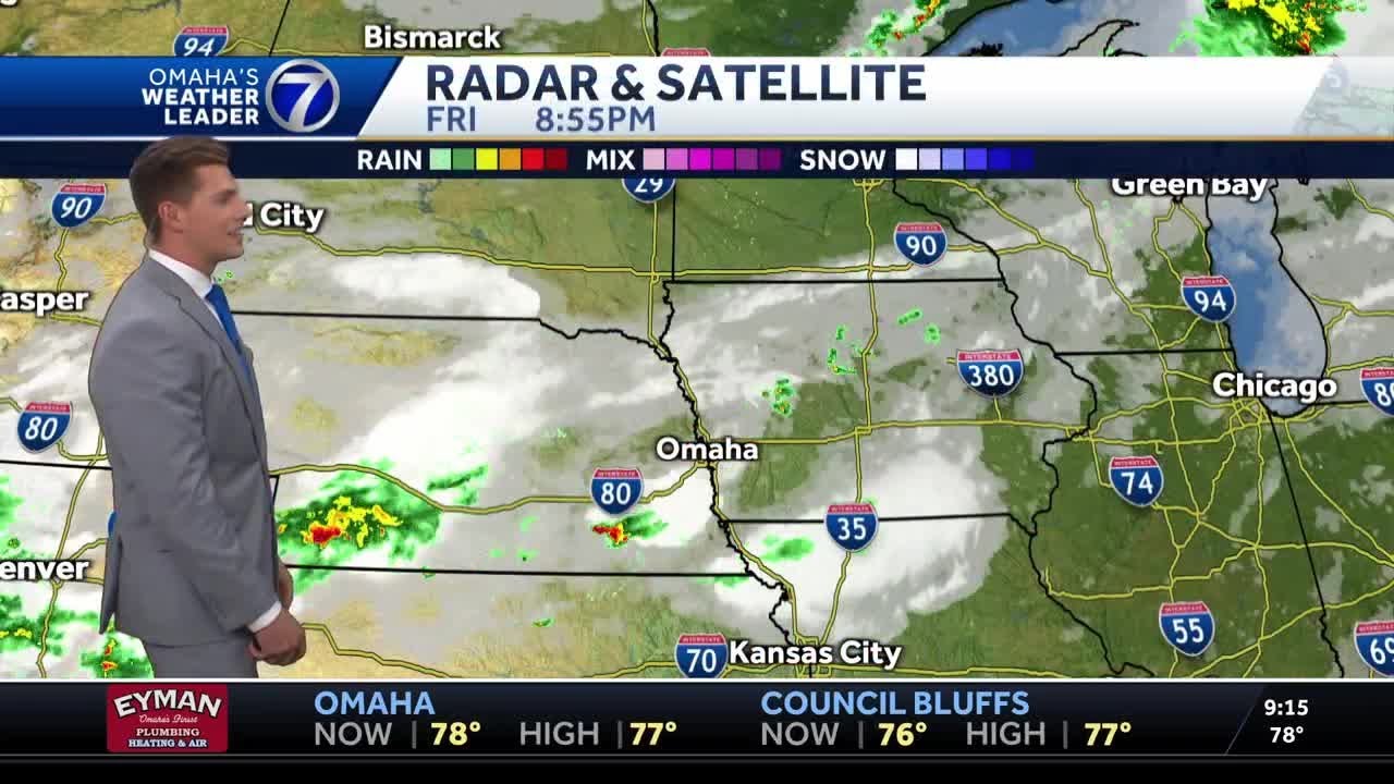 Expecting cooler and drier air on Saturday in Omaha - YouTube