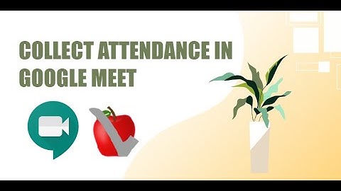 How to collect attendance in google meet | Meet Attendance chrome extension tutorial