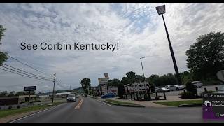 A Summer Drive Through Corbin Kentucky Downtown to the Back Roads 4K