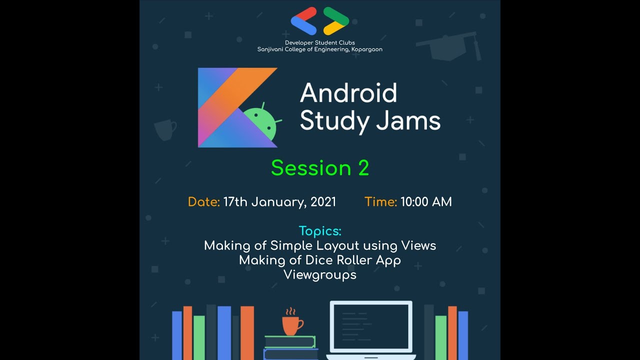 Android Study Jams - Session2 - YouTube