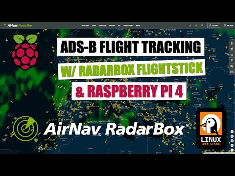 Flight Tracking with Radarbox Flightstick, Raspberry Pi 4 and Linux