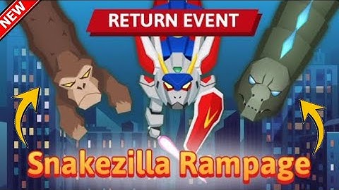 Snake.Io - SnakeZilla Rampage Return Event Trailer! Epic Snakeio Gameplay