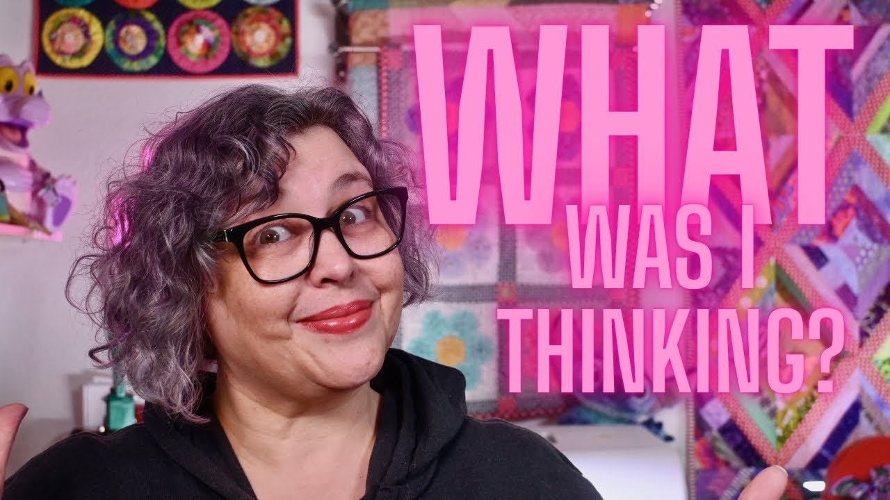 Самая ужасная идея для квилтинга, которая когда-либо приходила мне в голову! Как я её исправляю