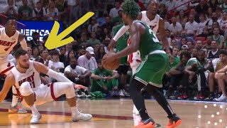 Marcus Smart breaking Max Strus' ankles - Celtics vs Heat