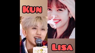 Blackpink Lisa &amp; Cai xukun ( Cut moment ) - Youth With You Season2 ( KUNSA ) 👉 &quot;Trouble Maker&quot; MV