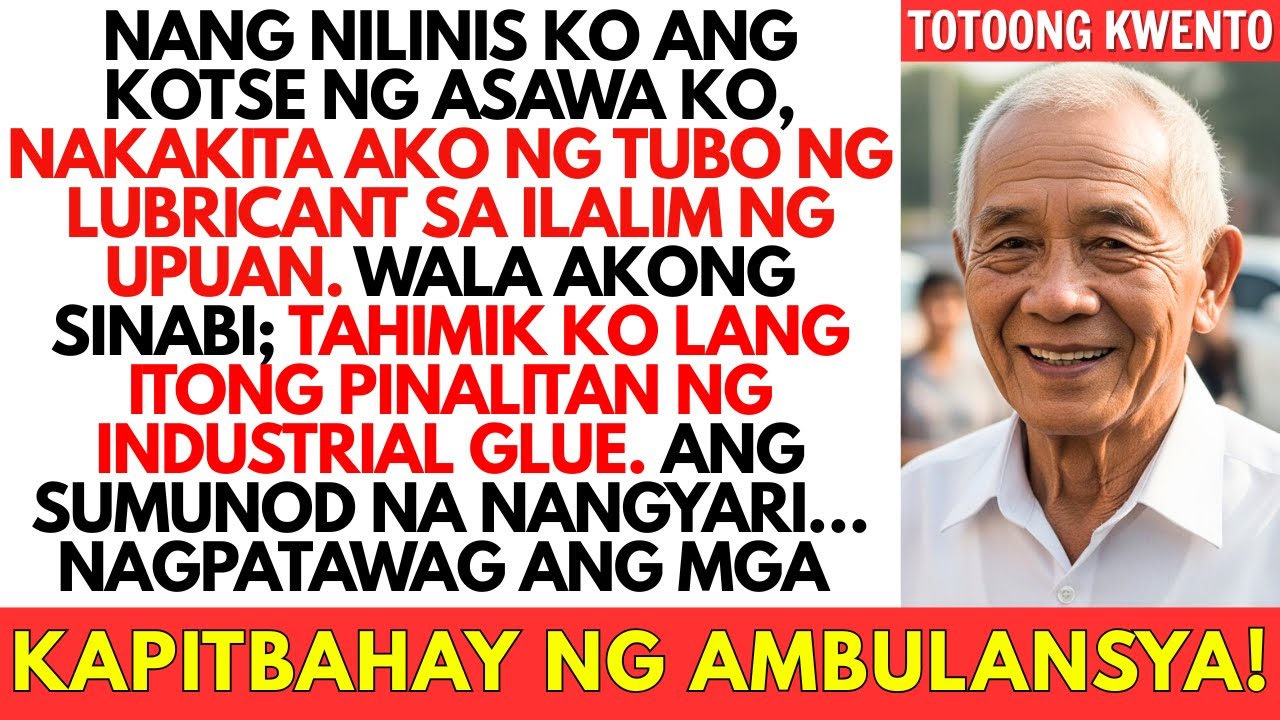Pinalitan ng pandikit ang pampadulas  Napakahigpit ng pagkakatali ng magkasintahan kaya kinailangan