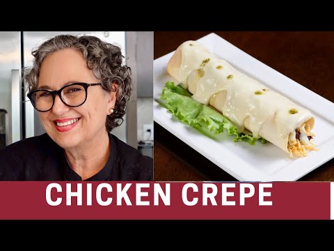 How to Make Chicken & Mushroom Crepes