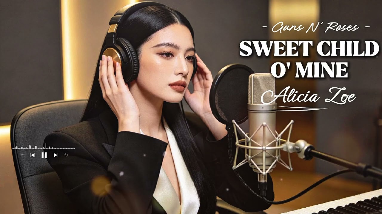 SWEET CHILD O’ MINE – Powerful Pop Rock Cover by Alicia Zoe | Guns N’ Roses
