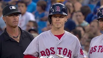 BOS@TOR: Holt grounds an RBI single up the middle