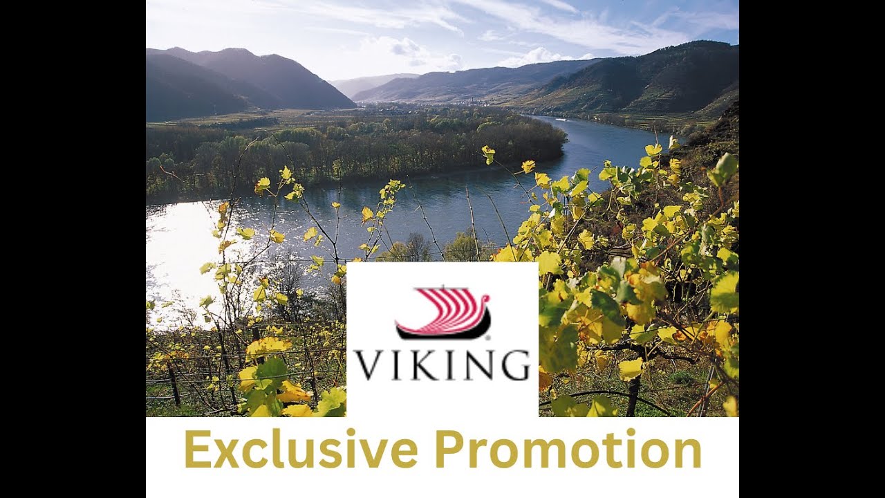 Viking River Cruise Shipboard Credit Promotion ENDS 9/26/24