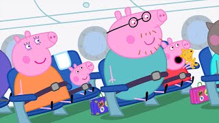 Teddy's First Holiday Abroad 🧸 🐽 Peppa Pig and Friends Full Episodes