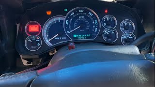 2002 Escalade gauge cluster LED bulb and socket replacement