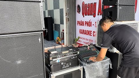 Uy Tín hơn lời nói - Cục Đẩy Martin MA1300 đánh cả dàn loa ngoài trời | Công suất chuẩn 1300w x 4k