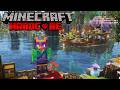 Building Nylium Rivers in Hardcore Minecraft