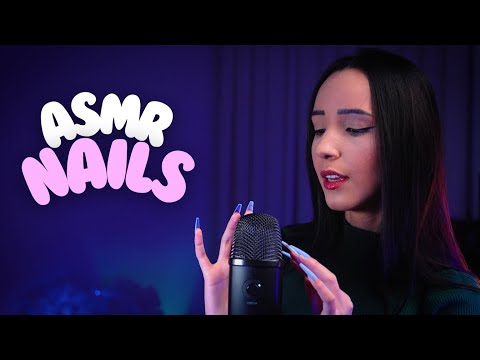 ASMR COLOQUEI AS MAIORES UNHAS PARA ARRANHAR VOCÊ ♡ fast tapping, scratch & mouth sounds ♡ 4K