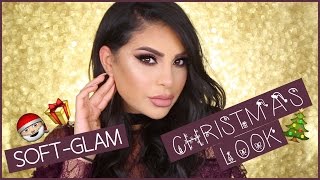 Christmas Soft- Glam Make-up ♡ | HANADIBEAUTY