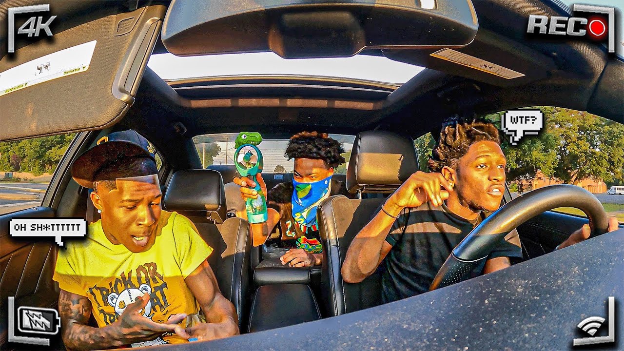 HIDING In @BamGoon  CAR While He ''RUNS ERRANDS!'' FT @Dreww334 **THEY DIDNT EXPECT THIS**