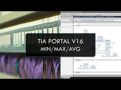 TIA Portal V16 - Min-/Max-/Mittelwert in einem Array bestimmen