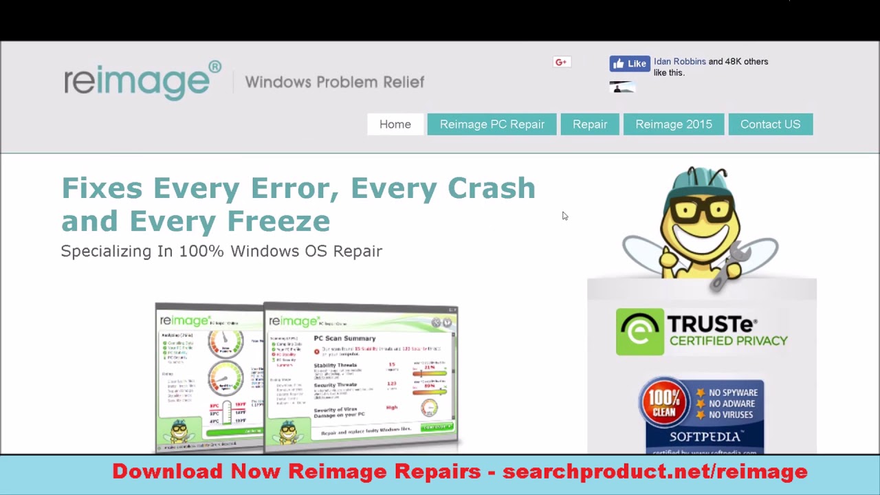 review reimage pc repair online