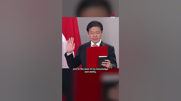 Singapore’s new Cabinet under PM Lawrence Wong sworn in
