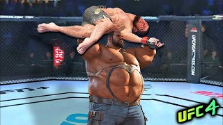 Khabib Nurmagomedov vs. Heavy Star (EA sports UFC 4)