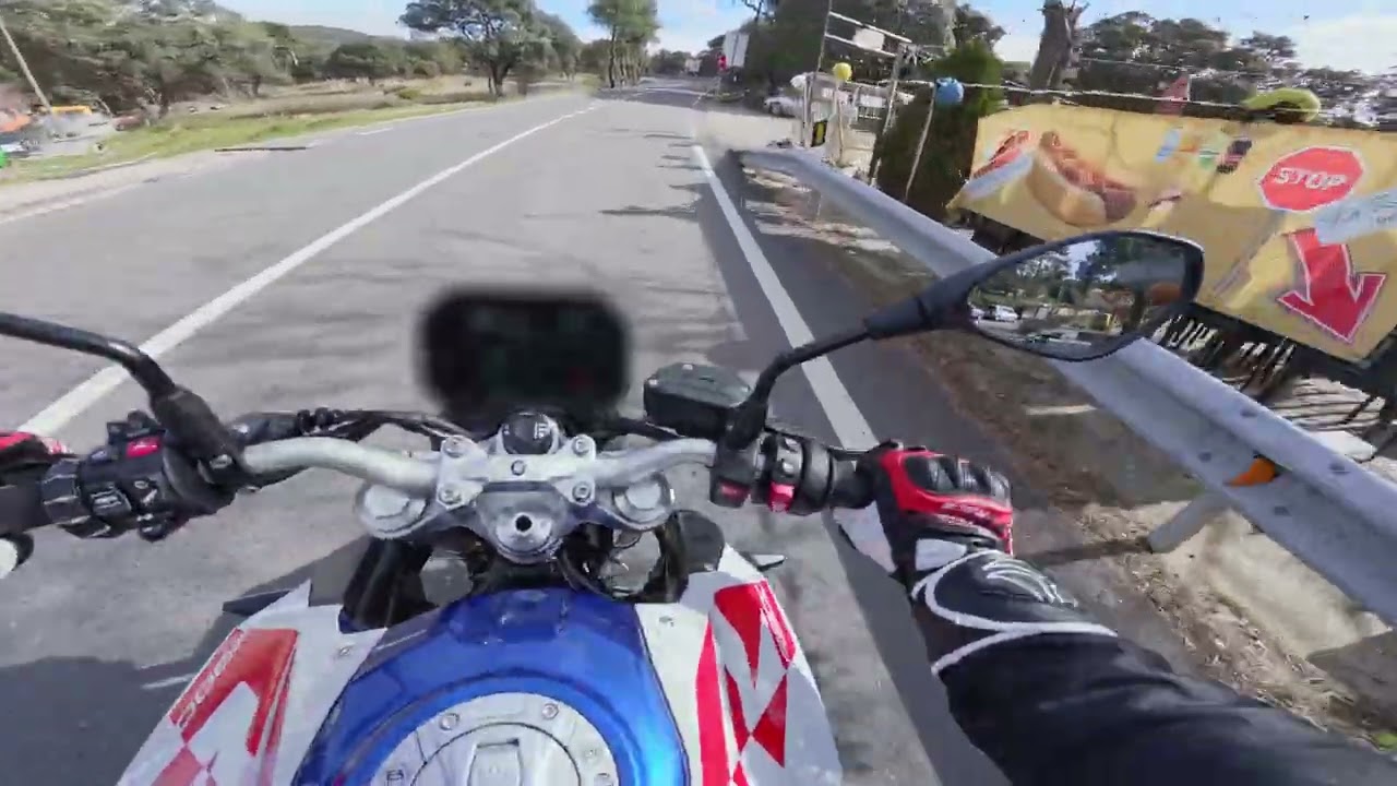 BMW F900R Mountain Ride POV 4K