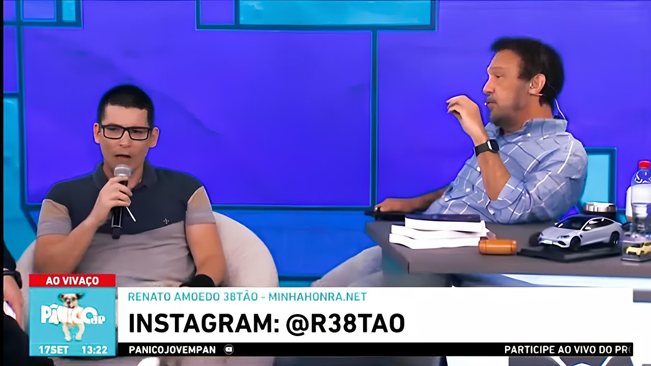 RENATO TREZOITÃO NA JOVEM PAN FALANDO DE BITCOIN E RED PILL! FULL HD