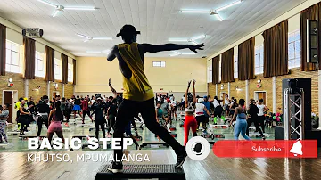 Basic Step Aerobics for Beginners and NON-STEPPERS (easy but not boring) | EAF | Khutso