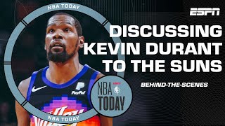 Brian Windhorst gives a behind-the-scenes breakdown of Kevin Durant's trade to the Suns | NBA Today