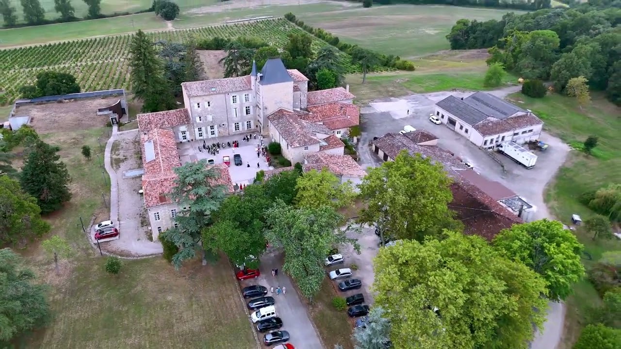 MARIAGE DE STEF ET FRED -  DRONE