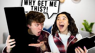 ENGAGED GIFT CHALLENGE! *we dont know each other very well..*