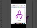 Drop your name's first letter in the comments! #creative #designtutorial #blend #art #coreldraw