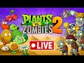 🌙 Plants vs Zombies 2 LIVE | Conquering the Ancient Egypt World!