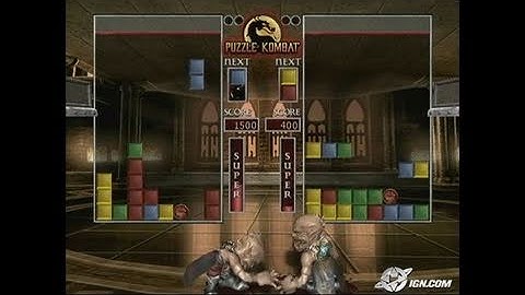 Mortal Kombat: Deception GameCube Gameplay - Puzzle mode