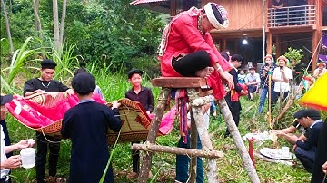 p3. lễ cấp sắc người dao tại nhà pèng bủ, ngần hạ, tân thành, Bắc Quang hg