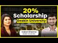 Scholarship for MBA: How to Avail It at Deakin University? Top Programs &amp; Fees | Ft. Vedant, Deakin 