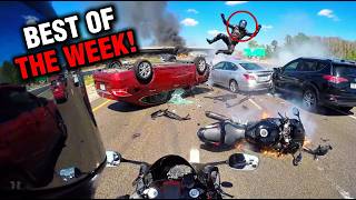 INSANE Motorcycle Crashes &amp; Near Misses That Broke the Internet | MUST WATCH