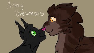 Army Dreamers  Hollyleaf and Brambleclaw (read desc)