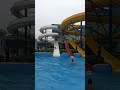 Slide bombastic at water park 