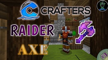 How to get Raider axe in Craftersmc || Wrake Gaming
