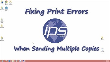 Fixing Print Errors When Sending Multiple Copies