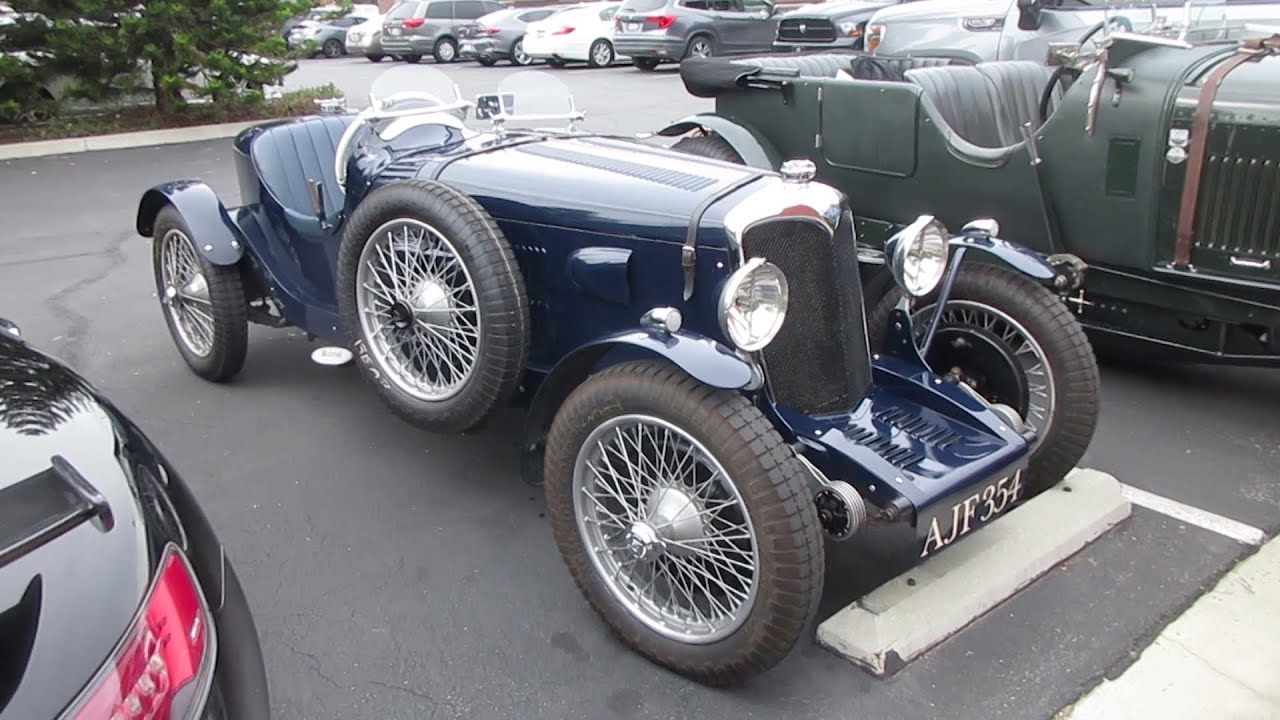 One-Off 1936 Riley Nine Monaco Special - YouTube
