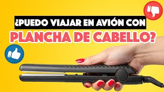 Puedo llevar la plancha de cabello en el equipaje de mano? - YouTube