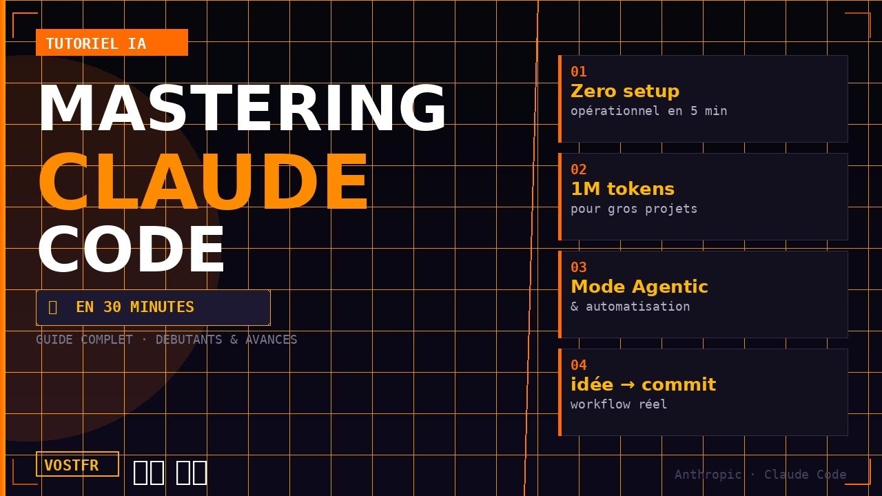 Mastering Claude Code in 30min VOSTFR - YouTube