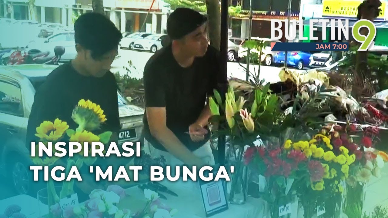 Tiga Jejaka Tidak Kisah Digelar 'Mat Bunga' YouTube
