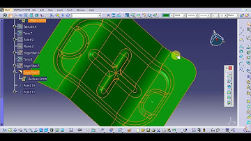 BIW Design_Advanced Surface Design in CATIAv5 #car #cad #catiav5 #design #3d #automotive #surfacing