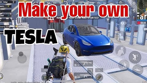 Make your own Tesla car in BGMI PUBG | mission ignition 🔥