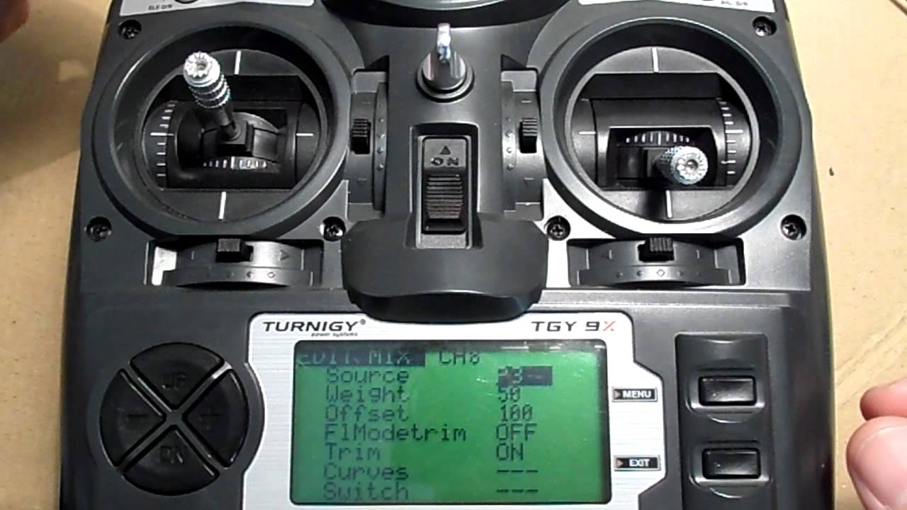 er9x Mixing Variable Throw Rates YouTube