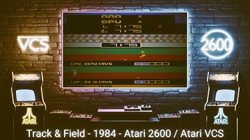 Track & Field - 1984 - Atari 2600 ( Atari VCS )