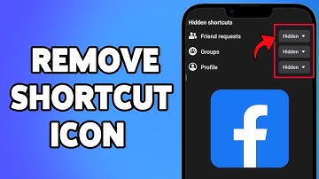 How To Remove Shortcut Icon On Facebook | Hide Shortcut Icons From Navigation Bar In Facebook App